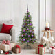 Vidaxx künstlicher zusammenklappbarer Weihnachtsbaum grün 120 cm PE und PVC