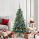 Vidaxx künstlicher klappbarer Weihnachtsbaum grün 150 cm PE und PVC