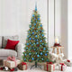 Vidaxx künstlicher klappbarer Weihnachtsbaum grün 180 cm PE und PVC