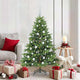Vidaxx Künstlicher Weihnachtsbaum mit 150 LEDs mit standardmäßigem grünem 150 cm PE und PVC