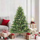 Vidaxx Künstlicher Weihnachtsbaum mit 150 LEDs mit standardmäßigem grünem 150 cm PE und PVC
