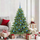Vidaxx Künstlicher Weihnachtsbaum mit 150 LEDs mit standardmäßigem grünem 150 cm PE und PVC