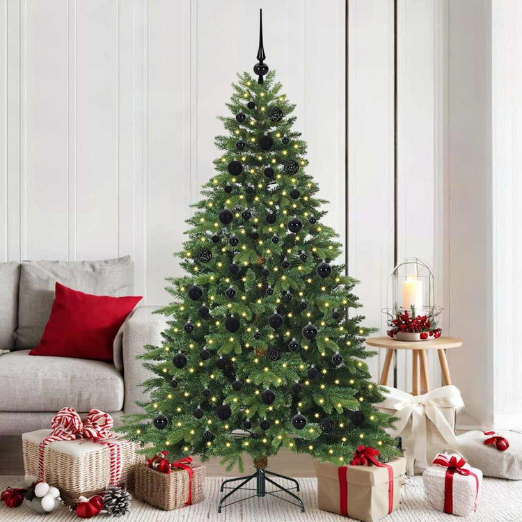 Künstlicher Weihnachtsbaum von Vidaxx mit 300 LEDs mit standardmäßigem grünem 180 cm PE und PVC