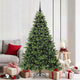 Künstlicher Weihnachtsbaum von Vidaxx mit 300 LEDs mit standardmäßigem grünem 180 cm PE und PVC