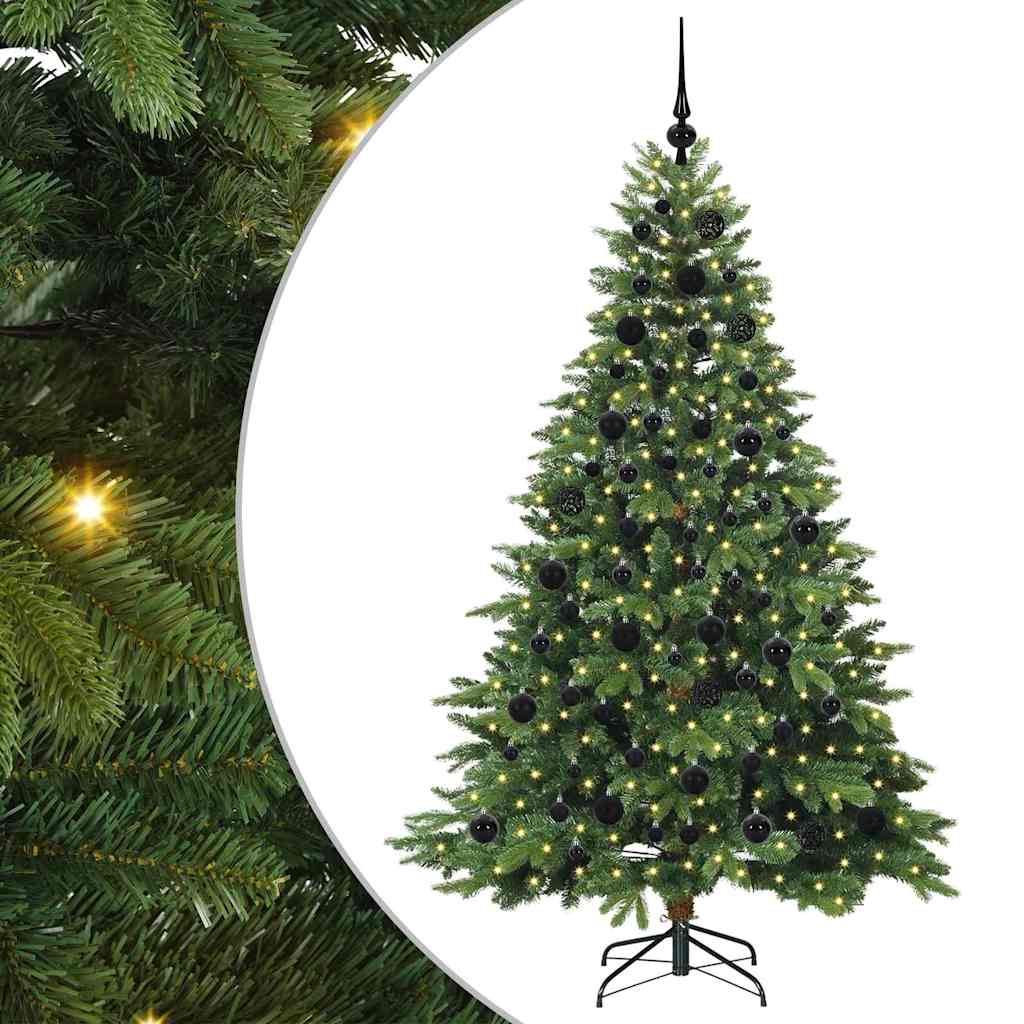 Künstlicher Weihnachtsbaum von Vidaxx mit 300 LEDs mit standardmäßigem grünem 180 cm PE und PVC