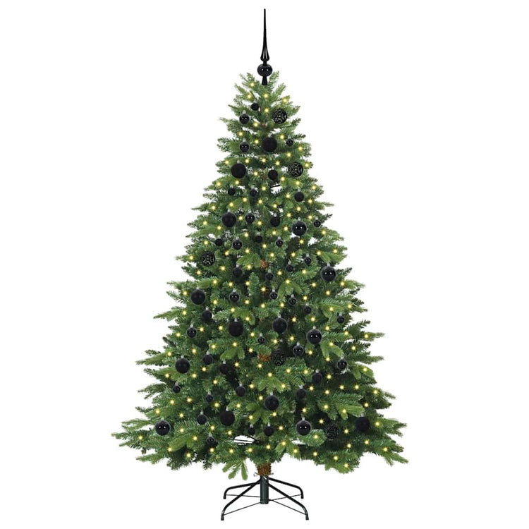Künstlicher Weihnachtsbaum von Vidaxx mit 300 LEDs mit standardmäßigem grünem 180 cm PE und PVC