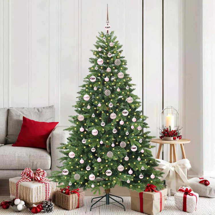 Künstlicher Weihnachtsbaum von Vidaxx mit 300 LEDs mit standardmäßigem grünem 180 cm PE und PVC