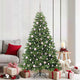 Künstlicher Weihnachtsbaum von Vidaxx mit 300 LEDs mit standardmäßigem grünem 180 cm PE und PVC