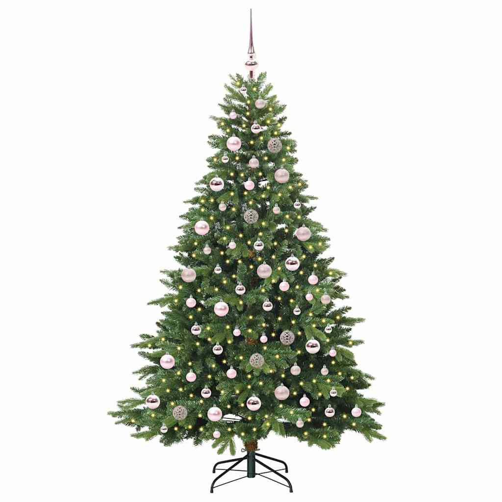 Künstlicher Weihnachtsbaum von Vidaxx mit 300 LEDs mit standardmäßigem grünem 180 cm PE und PVC