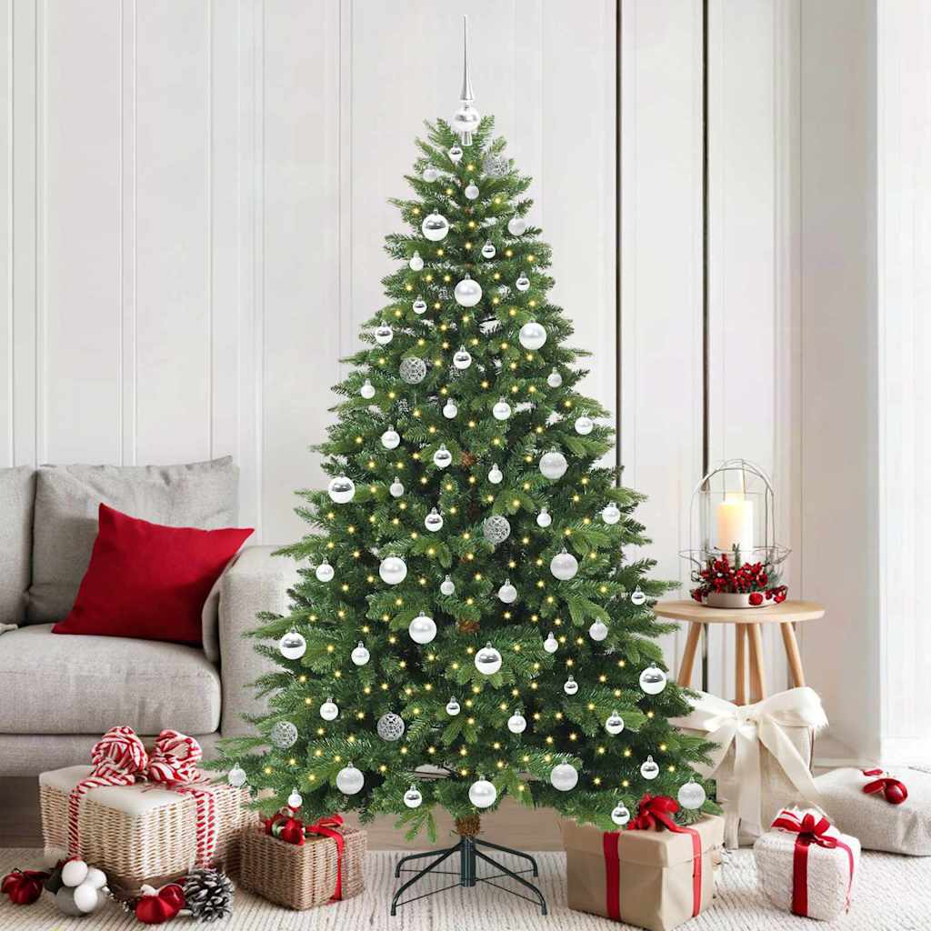 Künstlicher Weihnachtsbaum von Vidaxx mit 300 LEDs mit standardmäßigem grünem 180 cm PE und PVC