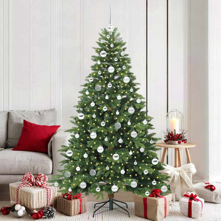 Künstlicher Weihnachtsbaum von Vidaxx mit 300 LEDs mit standardmäßigem grünem 180 cm PE und PVC