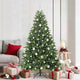 Künstlicher Weihnachtsbaum von Vidaxx mit 300 LEDs mit standardmäßigem grünem 180 cm PE und PVC