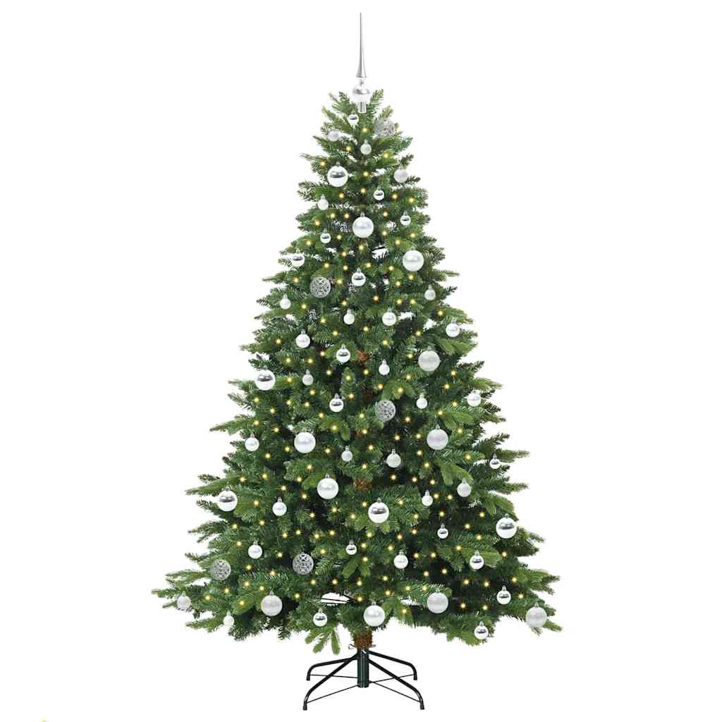 Künstlicher Weihnachtsbaum von Vidaxx mit 300 LEDs mit standardmäßigem grünem 180 cm PE und PVC