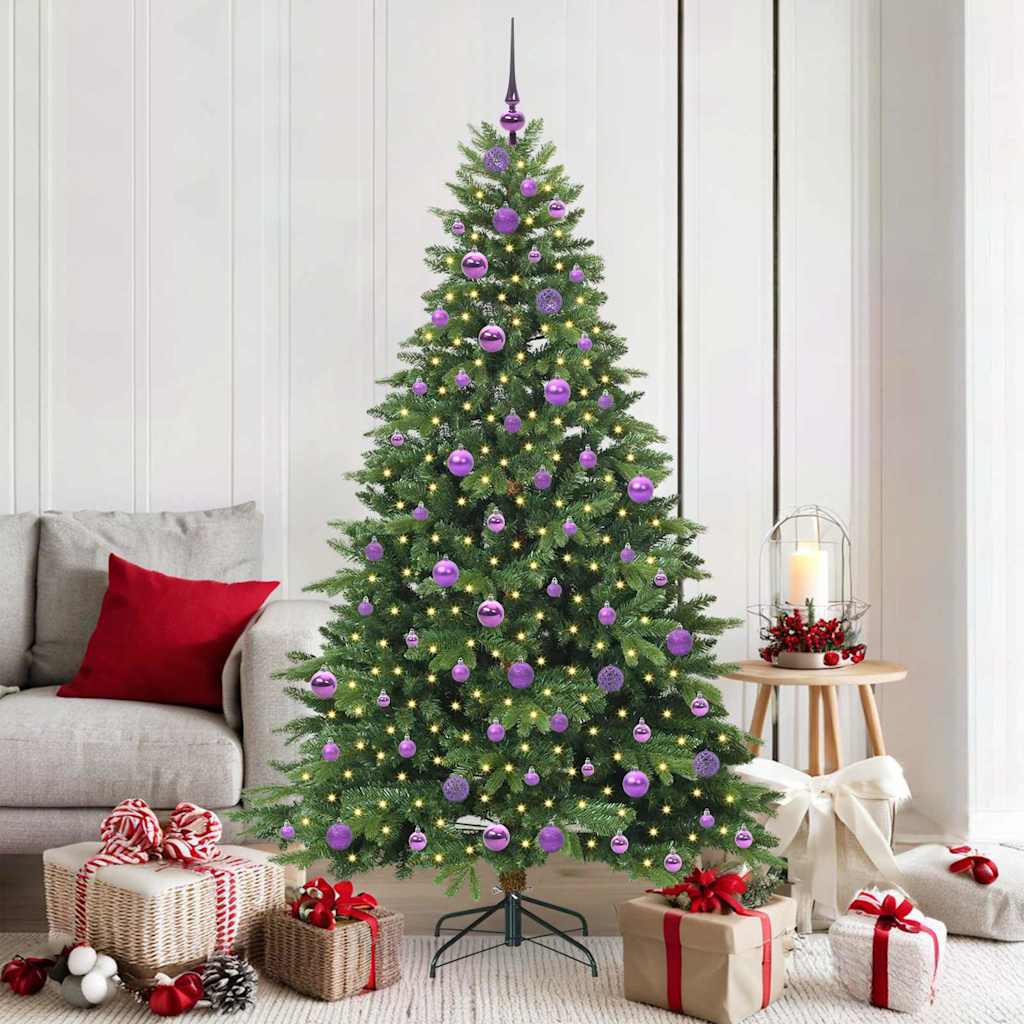 Künstlicher Weihnachtsbaum von Vidaxx mit 300 LEDs mit standardmäßigem grünem 180 cm PE und PVC