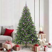 Künstlicher Weihnachtsbaum von Vidaxx mit 300 LEDs mit standardmäßigem grünem 180 cm PE und PVC - afbeelding 1