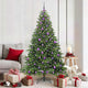 Künstlicher Weihnachtsbaum von Vidaxx mit 300 LEDs mit standardmäßigem grünem 180 cm PE und PVC