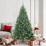 Künstlicher Weihnachtsbaum von Vidaxx mit 300 LEDs mit standardmäßigem grünem 180 cm PE und PVC - afbeelding 1