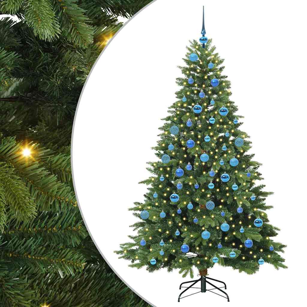 Künstlicher Weihnachtsbaum von Vidaxx mit 300 LEDs mit standardmäßigem grünem 180 cm PE und PVC