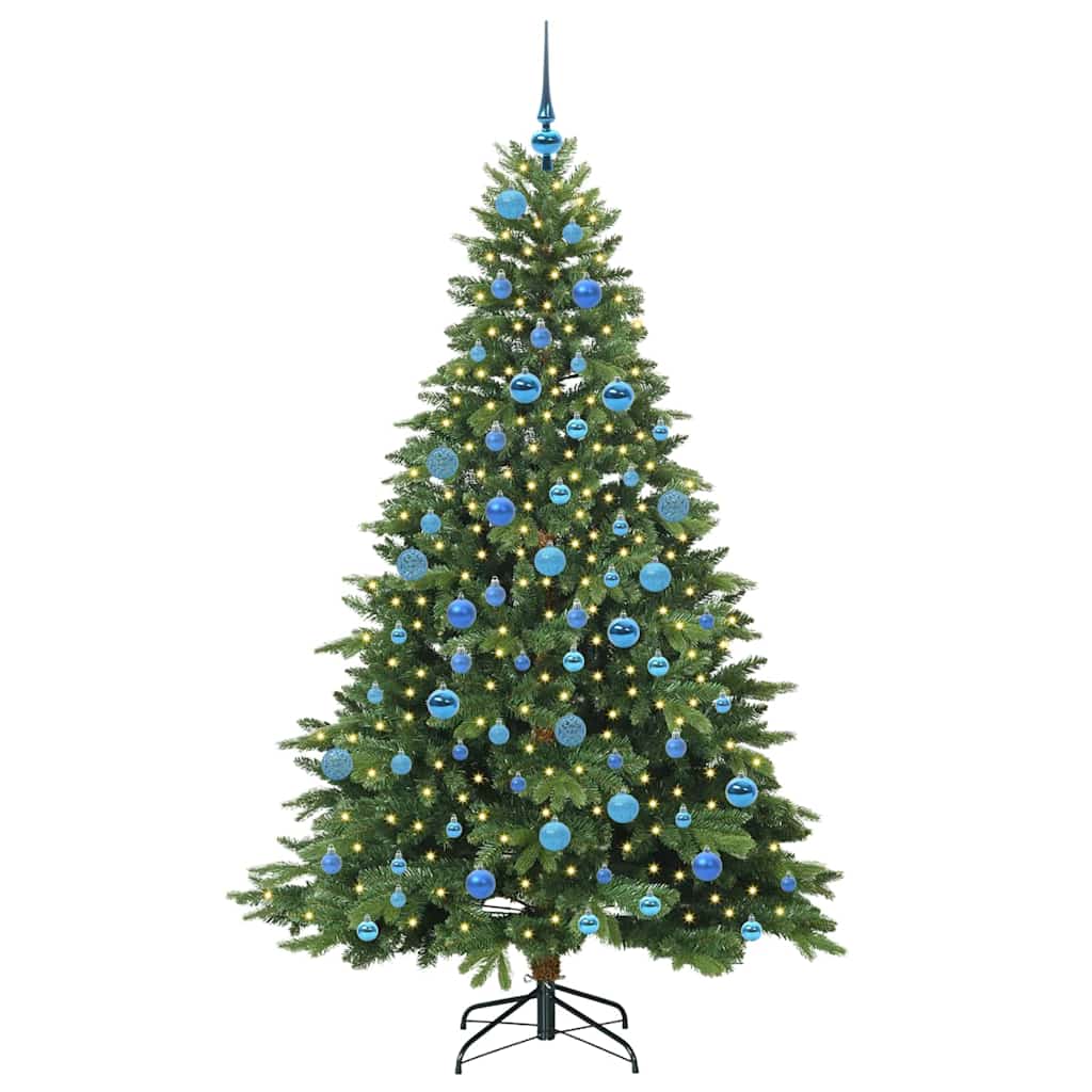 Künstlicher Weihnachtsbaum von Vidaxx mit 300 LEDs mit standardmäßigem grünem 180 cm PE und PVC