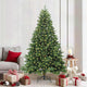 Vidaxx Künstlicher Weihnachtsbaum mit 300 LEDs mit standardmäßigem grünem 210 cm PE und PVC
