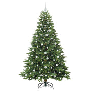 Vidaxx Künstlicher Weihnachtsbaum mit 300 LEDs mit standardmäßigem grünem 210 cm PE und PVC - afbeelding 3