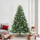 Vidaxx Künstlicher Weihnachtsbaum mit 300 LEDs mit standardmäßigem grünem 210 cm PE und PVC