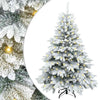 Vidaxx künstlicher Weihnachtsbaum mit 150 LEDs mit standardmäßigem weißem 120 cm PE und PVC