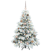 Vidaxx künstlicher Weihnachtsbaum mit 150 LEDs mit standardmäßigem weißem 120 cm PE und PVC - afbeelding 3