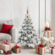 Vidaxx künstlicher Weihnachtsbaum mit 150 LEDs mit standardmäßigem weißem 120 cm PE und PVC
