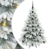 Vidaxx künstlicher Weihnachtsbaum mit 150 LEDs mit standardmäßigem weißem 120 cm PE und PVC