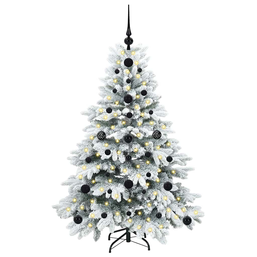 Vidaxx künstlicher Weihnachtsbaum mit 150 LEDs mit standardmäßigem weißem 120 cm PE und PVC