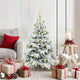 Vidaxx künstlicher Weihnachtsbaum mit 150 LEDs mit standardmäßigem weißem 120 cm PE und PVC
