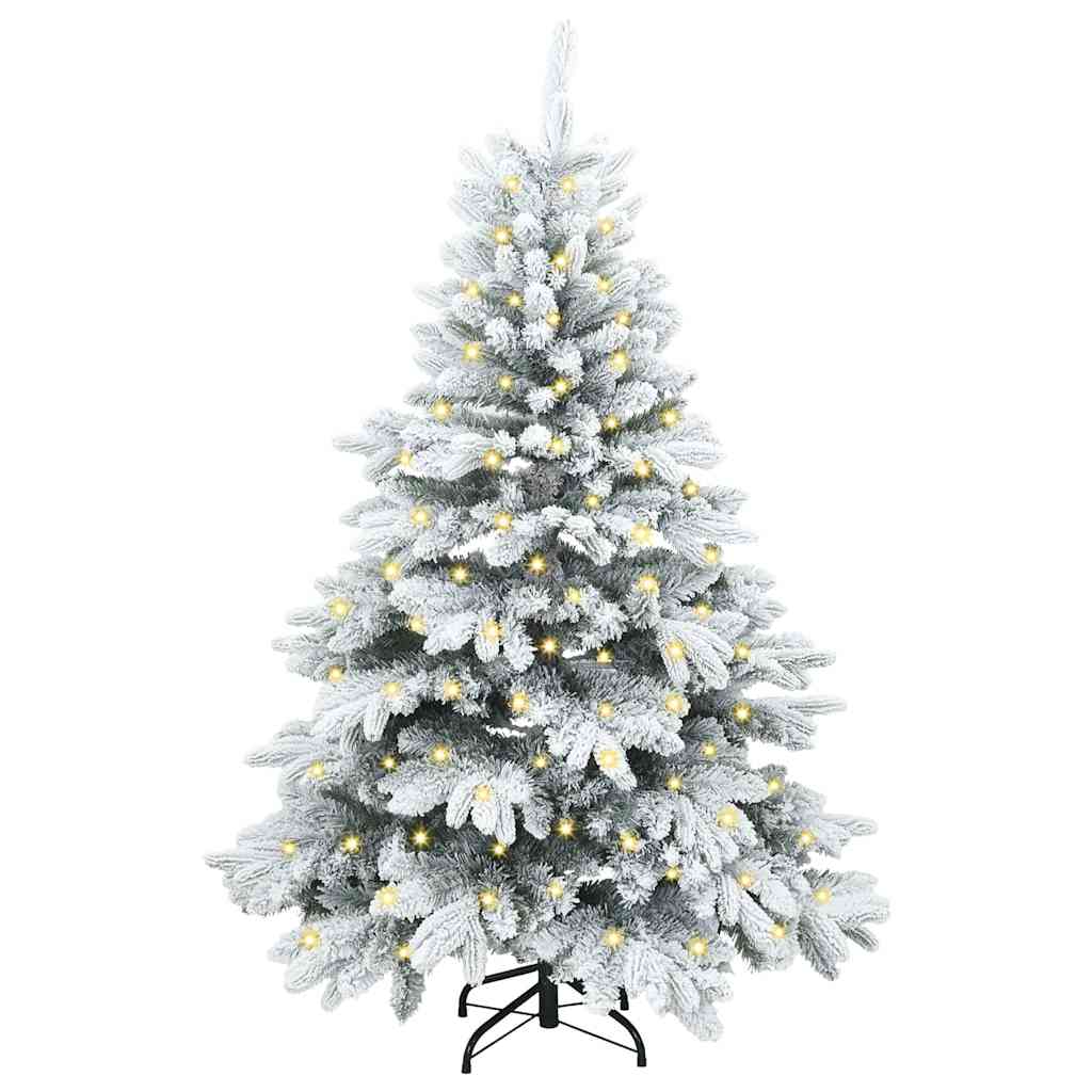 Vidaxx künstlicher Weihnachtsbaum mit 150 LEDs mit standardmäßigem weißem 150 cm PE und PVC