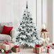 Vidaxx künstlicher Weihnachtsbaum mit 150 LEDs mit standardmäßigem weißem 150 cm PE und PVC