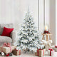 Vidaxx künstlicher Weihnachtsbaum mit 150 LEDs mit standardmäßigem weißem 150 cm PE und PVC