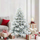 Vidaxx künstlicher Weihnachtsbaum mit 150 LEDs mit standardmäßigem weißem 150 cm PE und PVC