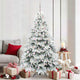 Vidaxx Künstlicher Weihnachtsbaum mit 300 LEDs mit standardmäßigem weißem 180 cm PE und PVC