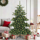 Vidaxx künstlicher klappbarer Weihnachtsbaum grün 150 cm PVC und Stahl