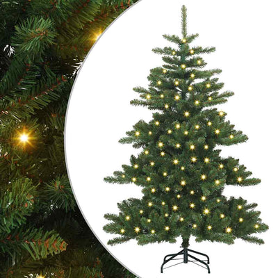 Vidaxx künstlicher klappbarer Weihnachtsbaum grün 150 cm PVC und Stahl