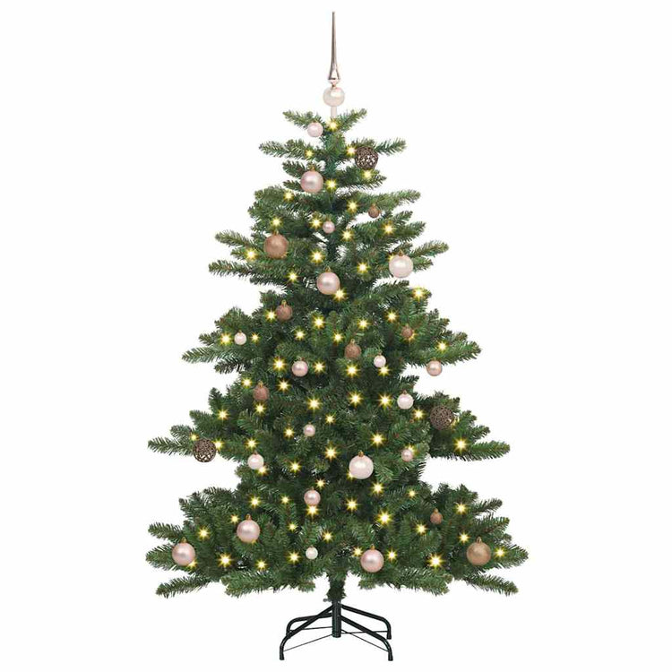 Vidaxx künstlicher klappbarer Weihnachtsbaum grün 150 cm PVC und Stahl