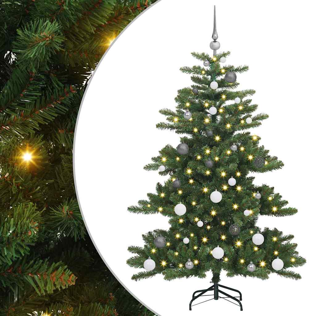 Vidaxx künstlicher klappbarer Weihnachtsbaum grün 150 cm PVC und Stahl