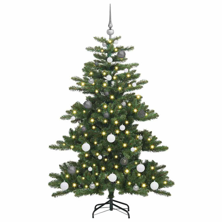 Vidaxx künstlicher klappbarer Weihnachtsbaum grün 150 cm PVC und Stahl