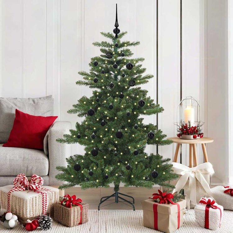 Vidaxx künstlicher klappbarer Weihnachtsbaum grün 150 cm PVC und Stahl