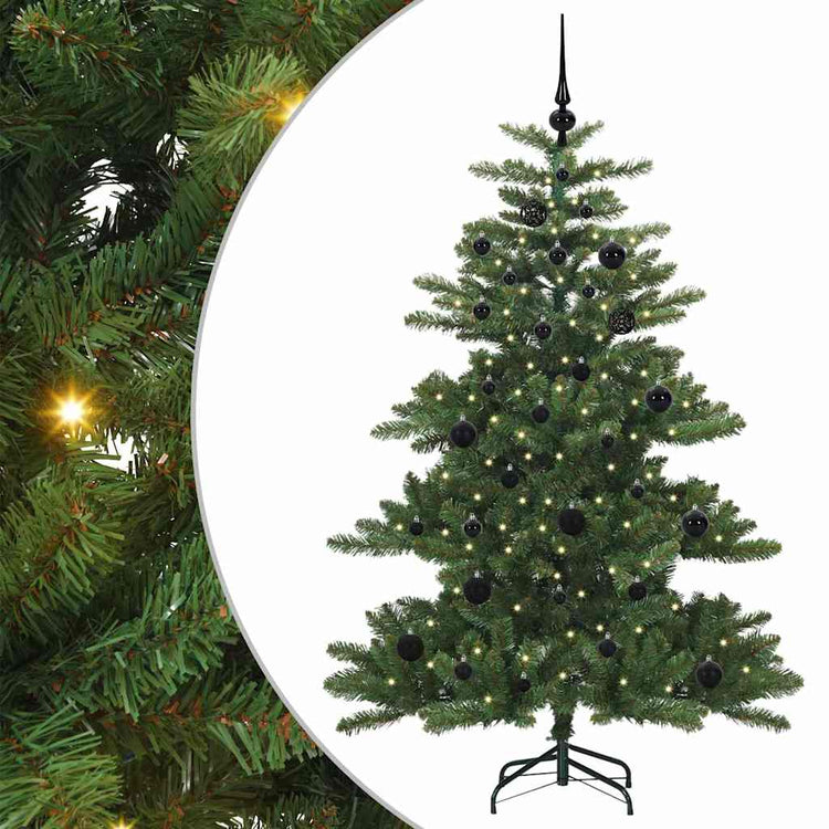 Vidaxx künstlicher klappbarer Weihnachtsbaum grün 150 cm PVC und Stahl
