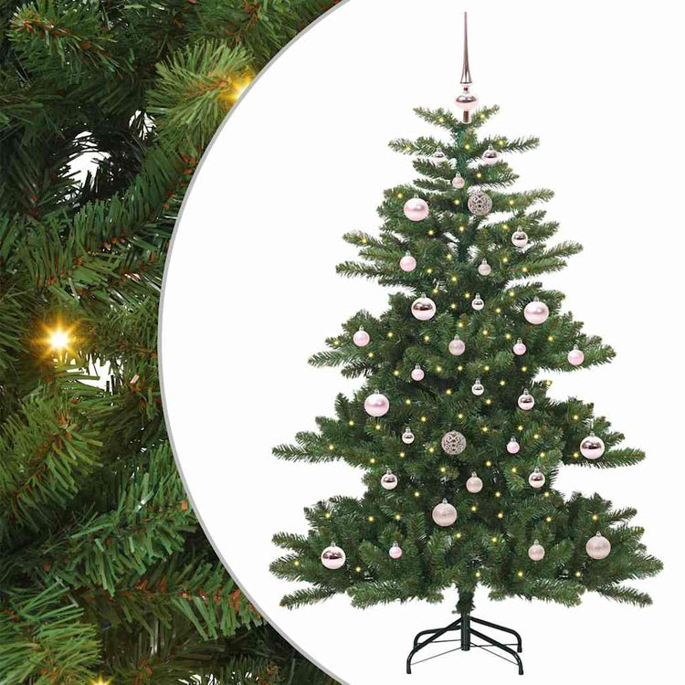 Vidaxx künstlicher klappbarer Weihnachtsbaum grün 150 cm PVC und Stahl