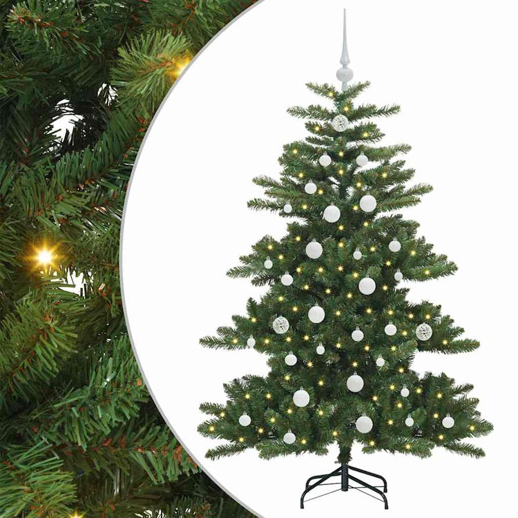Vidaxx künstlicher klappbarer Weihnachtsbaum grün 150 cm PVC und Stahl