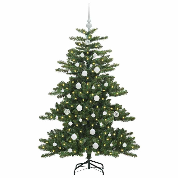 Vidaxx künstlicher klappbarer Weihnachtsbaum grün 150 cm PVC und Stahl