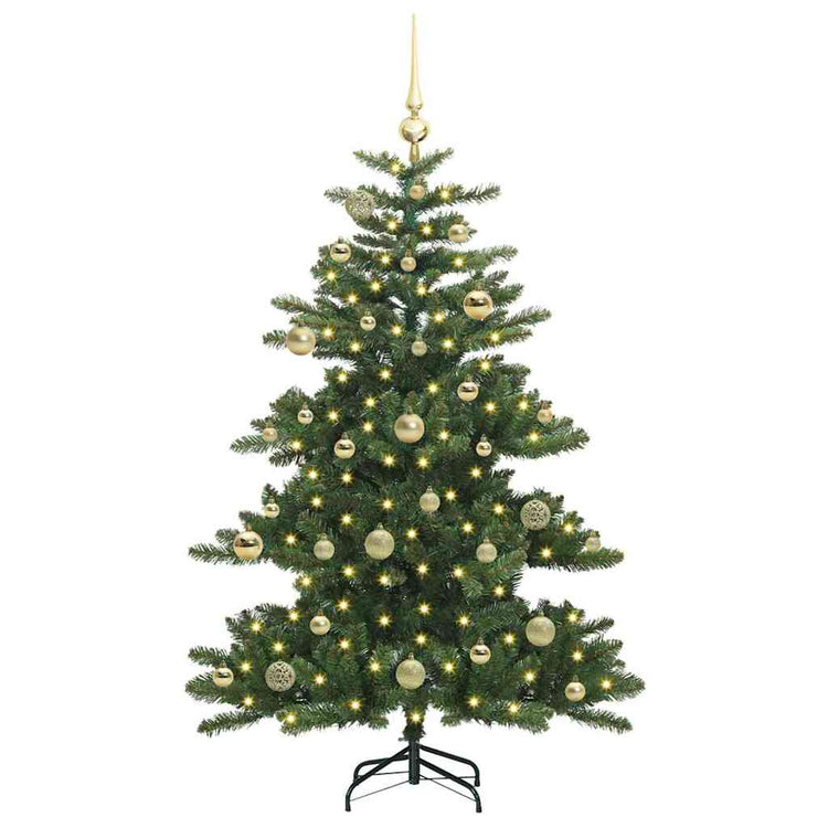 Vidaxx künstlicher klappbarer Weihnachtsbaum grün 150 cm PVC und Stahl