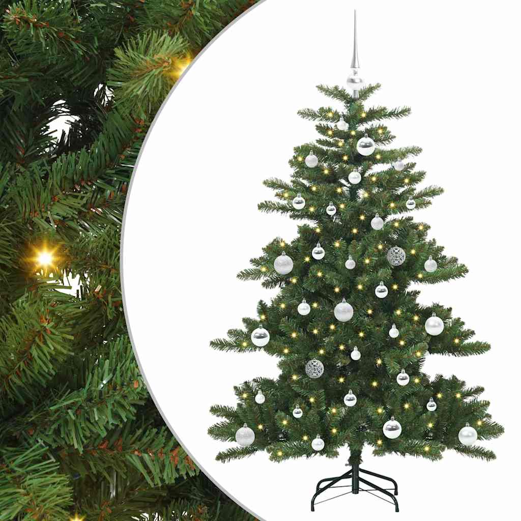 Vidaxx künstlicher klappbarer Weihnachtsbaum grün 150 cm PVC und Stahl