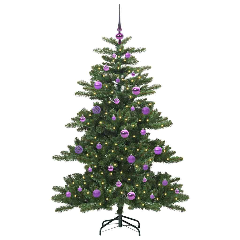Vidaxx künstlicher klappbarer Weihnachtsbaum grün 150 cm PVC und Stahl